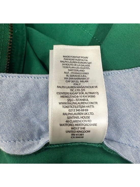 Polo Ralph Lauren Chino Shorts Mens 38 Green Classic Fit 6” Stretch - Picture 7 of 8